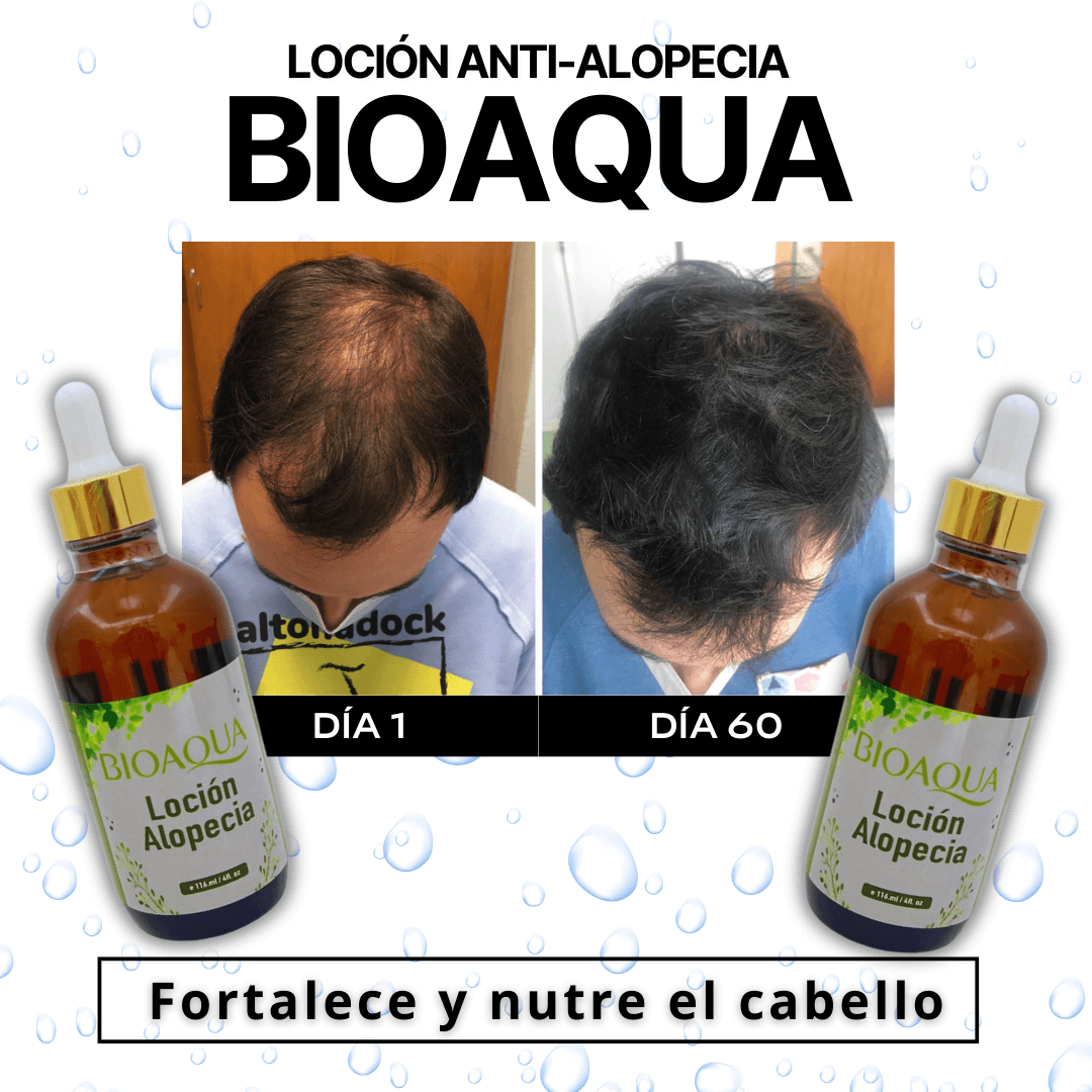 Tónico Capilar Bioaqua – Loción Restauradora y Crecimiento